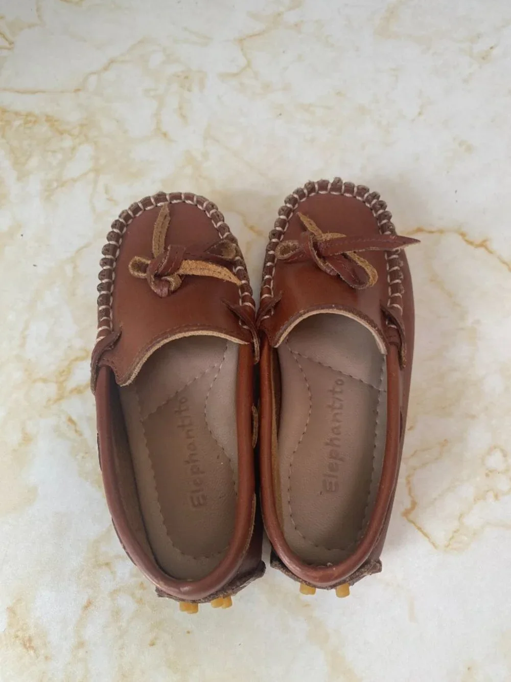 Elephantito Boy's Driver Toddler Loafers size 8